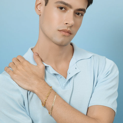 Alfio Tiny Bracelet (18K Gold Brass)