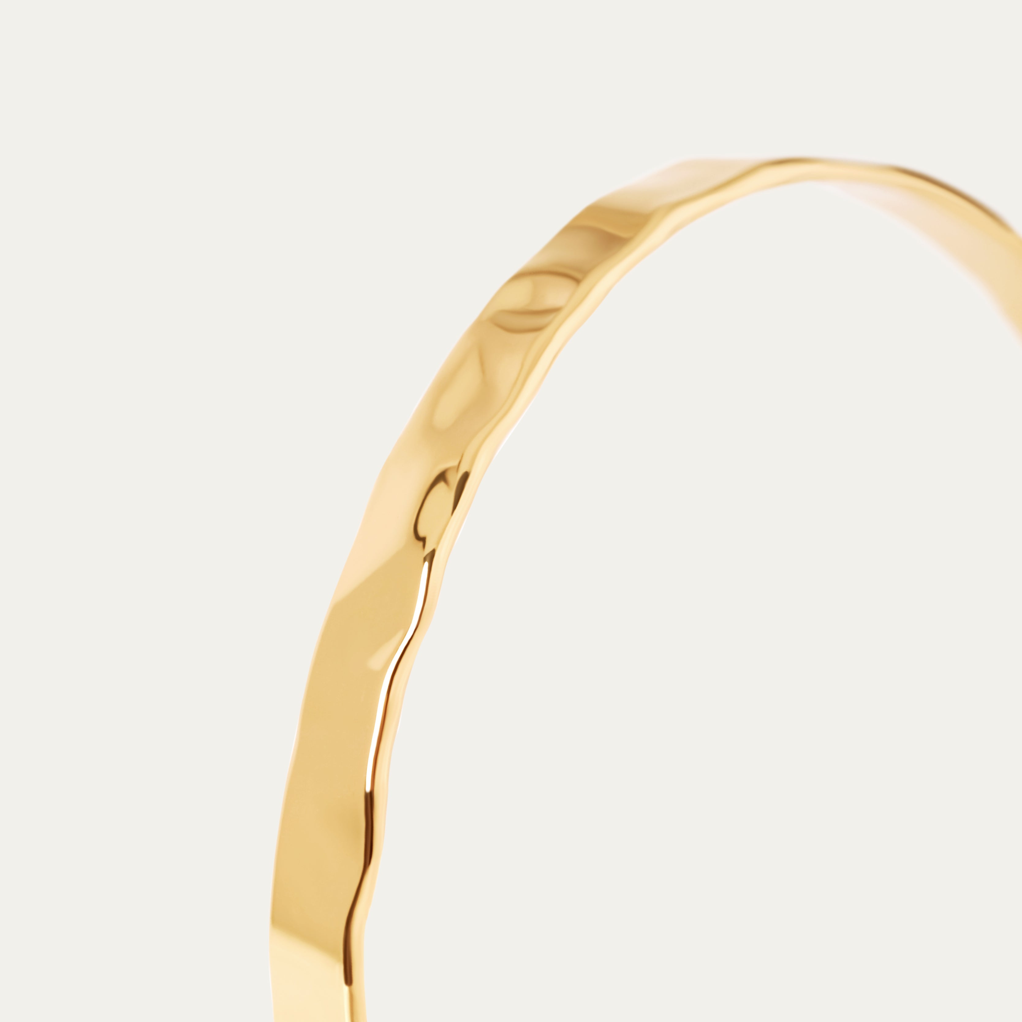 Elega Tiny Bangle (18K Gold Brass)