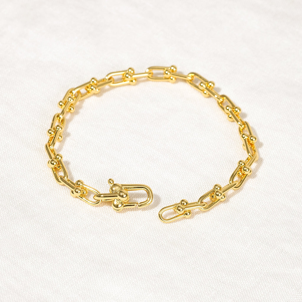 Haru Biggie Bracelet (18K Gold Brass)